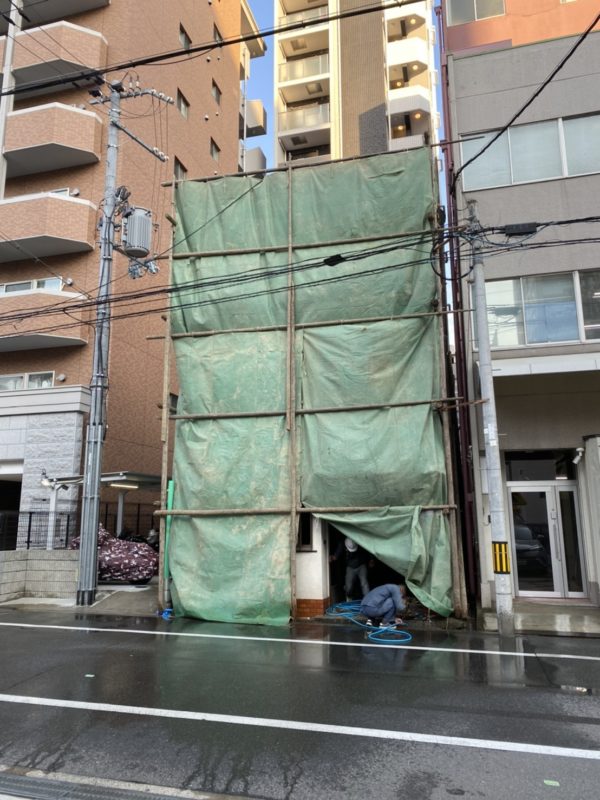 大阪市中央区上汐の解体工事完了です♪