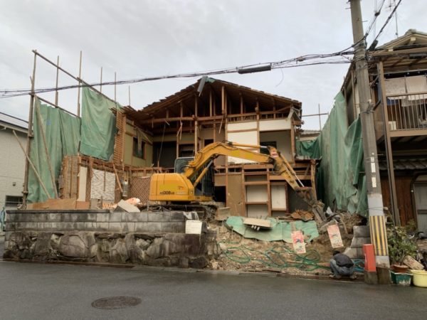 摂津市鳥飼本町での解体工事が完工しました！