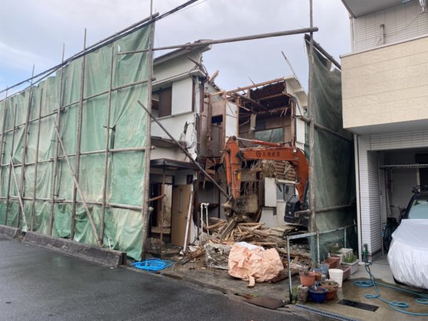 鶴見区浜の解体工事が完工しました！