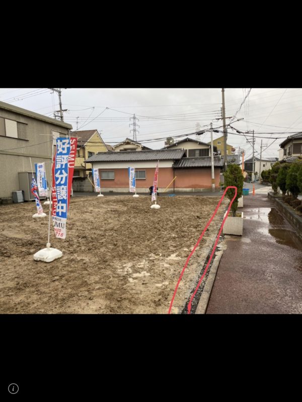 門真市岸和田でケンチ石の部分撤去工事！
