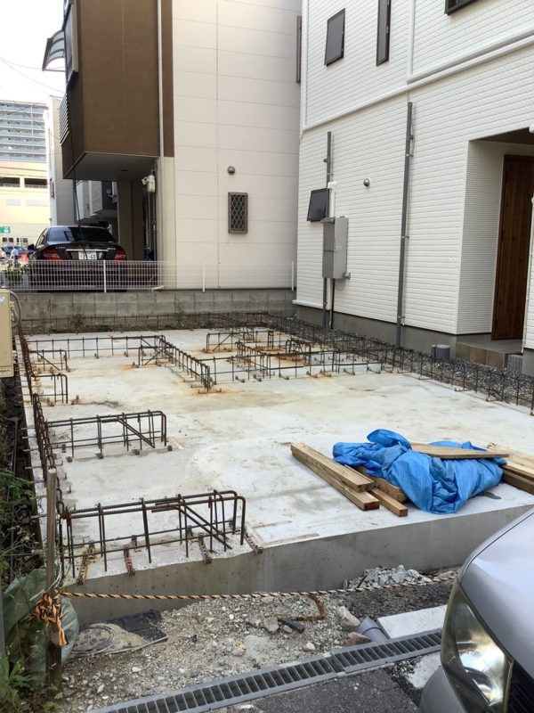 大阪市鶴見区で土間基礎の撤去工事を行いました！